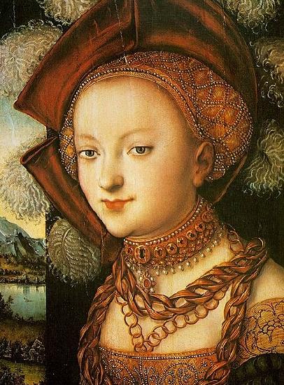 Lucas Cranach Salome France oil painting art